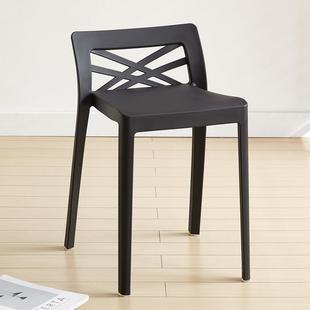 新款直销塑料凳子加厚家用客厅简约现代餐桌凳圆凳方凳饭店等位区