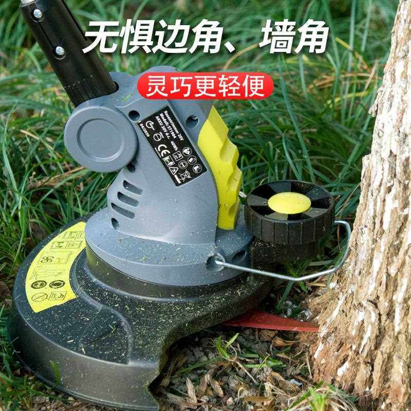 新款直销手持打草机电动割草机多功能除草机小型家用草坪机充电式