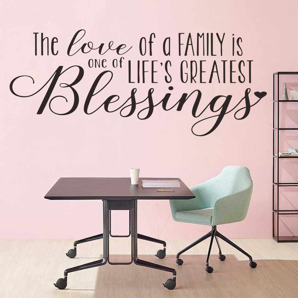 新款直销Greatest bsings励志英文雕刻l贴纸 AF3108跨境定 制装饰,家装主材,定制壁画,淘宝优惠券,粉丝福利购,淘宝优惠卷