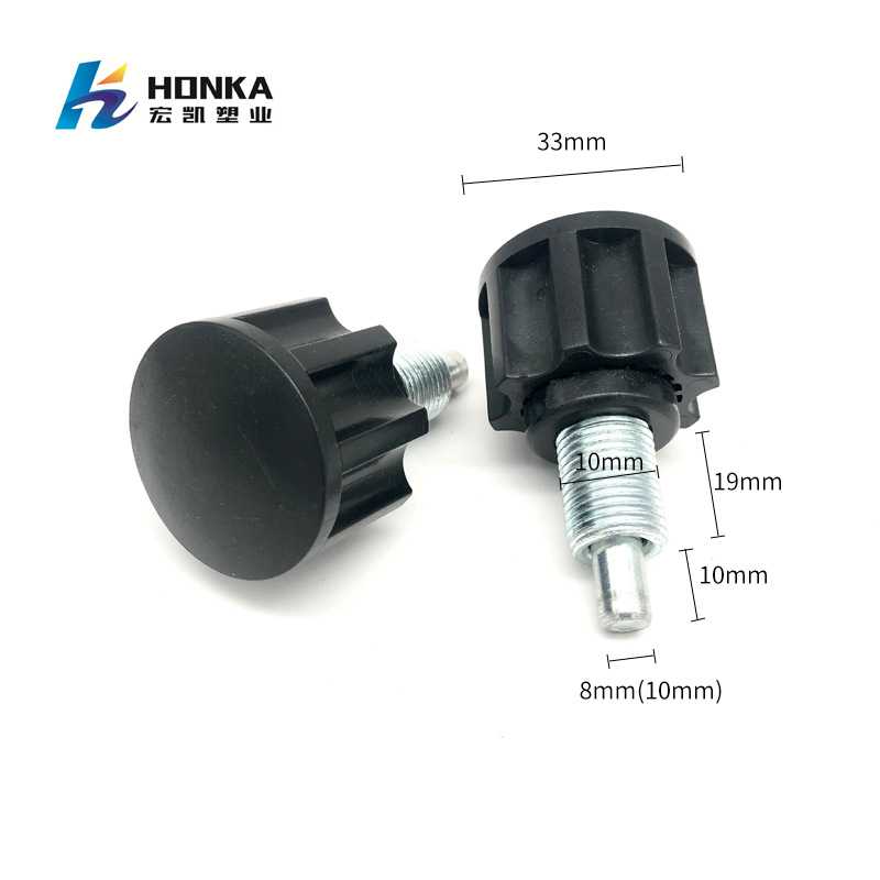 新款直销M16x8 10动感单车快插销梅花握柄旋钮螺纹弹簧拉销健身器