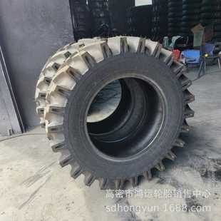 直销农用收割机轮胎 大棚人字 13.8 拖拉机宽基轮胎14. 新款