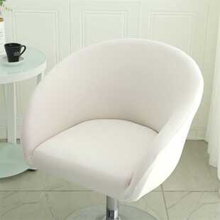 新款直销半圆形椅子套罩坐垫一体式客厅接待座椅套家用阳台椅子套