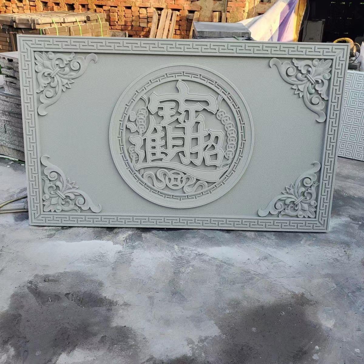 发泡陶瓷浮雕壁画花板梁托屋檐线别墅窗套线罗马柱农村自建房装饰图片