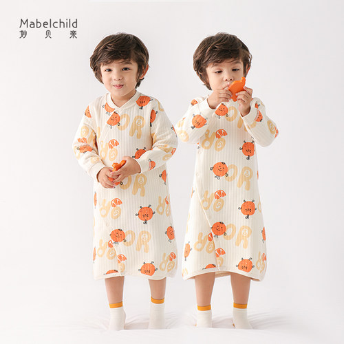 妙贝亲秋冬季家居服睡袍