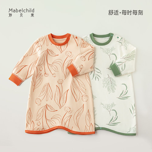 mabelchild秋季家居服睡袍