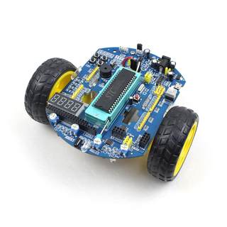适用智能小车红外遥控循迹避障C51单片机机器人开发板STC89C52学