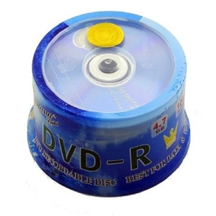 DVD 50片桶装 DVD刻录盘 16X dvd空白光盘 50片空白碟货源