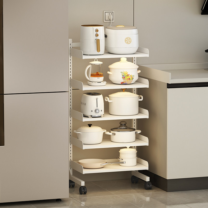 五层厨房置物架落地多层锅架家用放锅的架子支架装锅具收纳架神器