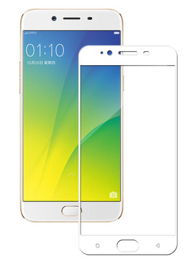 oppor9splus钢化膜r9s全屏r9plus高清r9防指纹手机贴膜防爆保护膜适用于