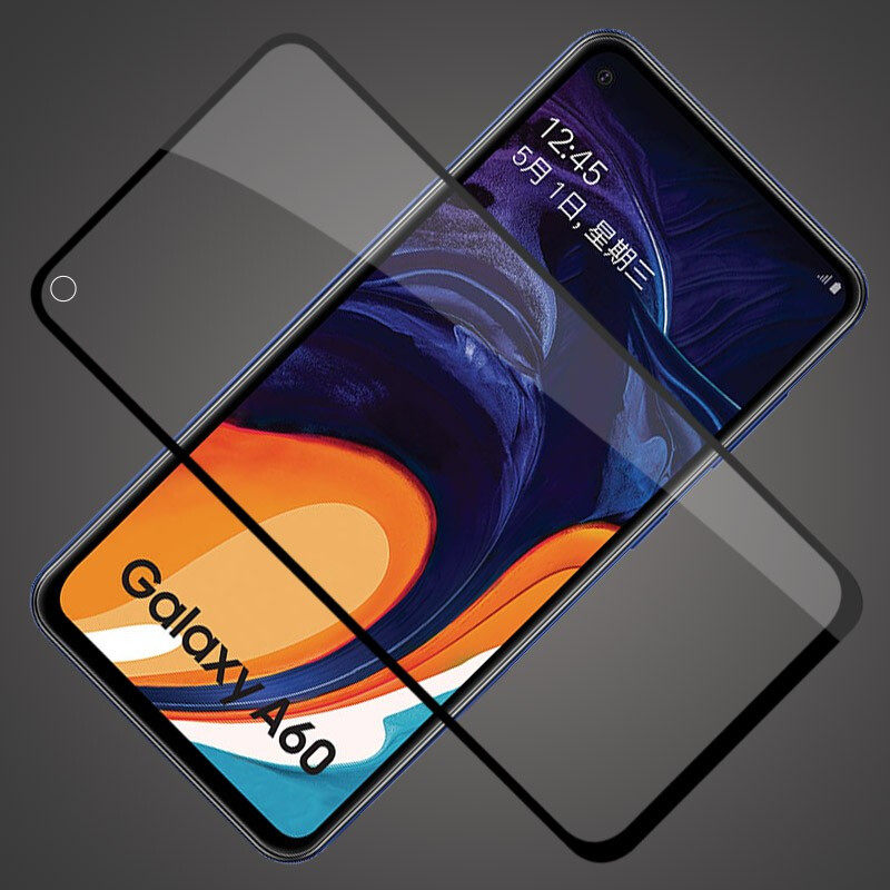 三星a60钢化膜全屏覆盖三星galaxy a60手机保护贴膜高清膜防指纹适用