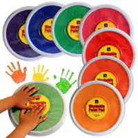 Rửa giá lưu trữ lớn bàn chải giấy tay chân tráng tay in khay khay in cung cấp trang trí bộ tranh - Vẽ nhà cung cấp đồ chơi giáo dục