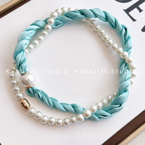 春秋夏季职业纱巾系脖穿搭