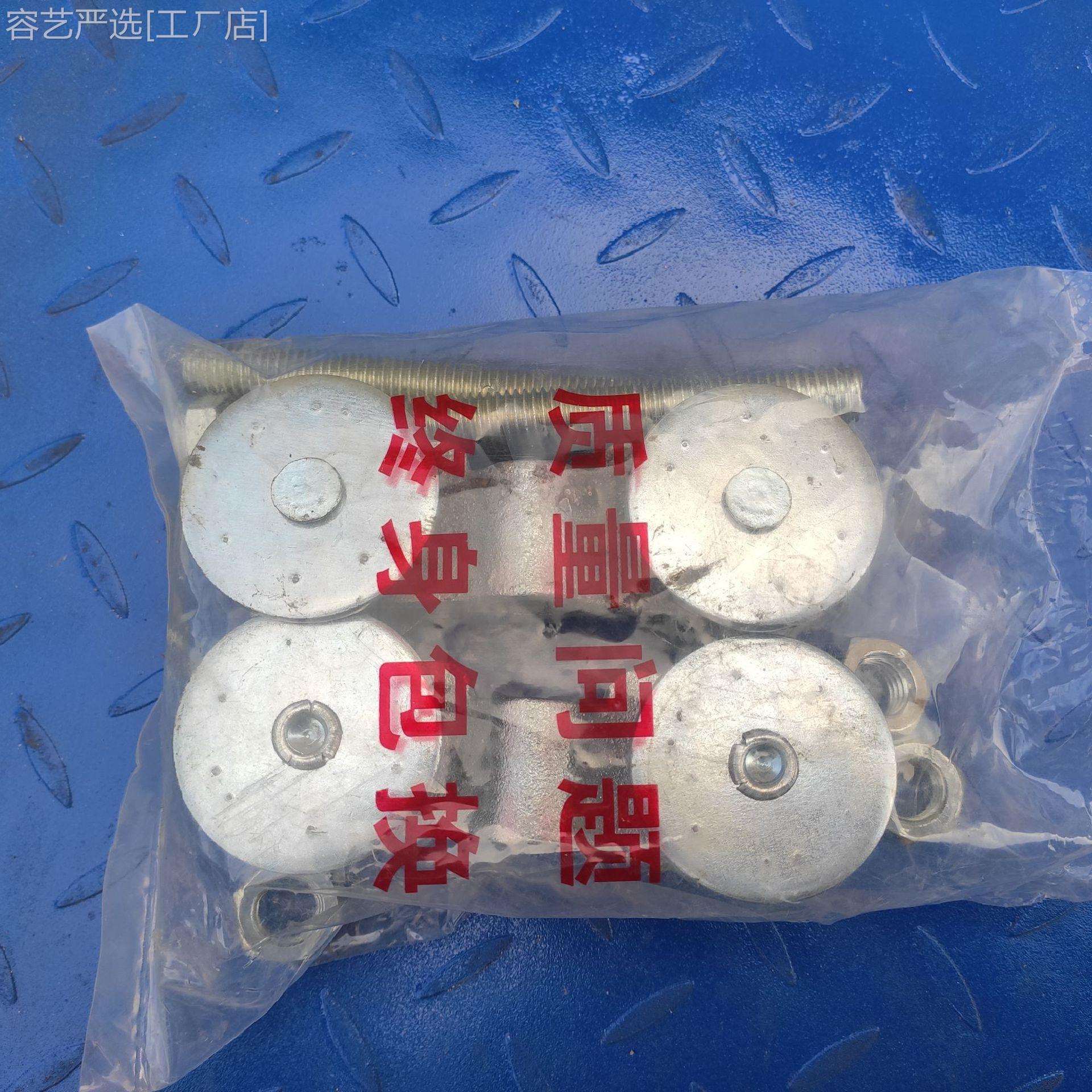 新款450吊轮工业推拉门吊轨吊轮镀锌滑轨滑轮五金门窗配件吊轨滑