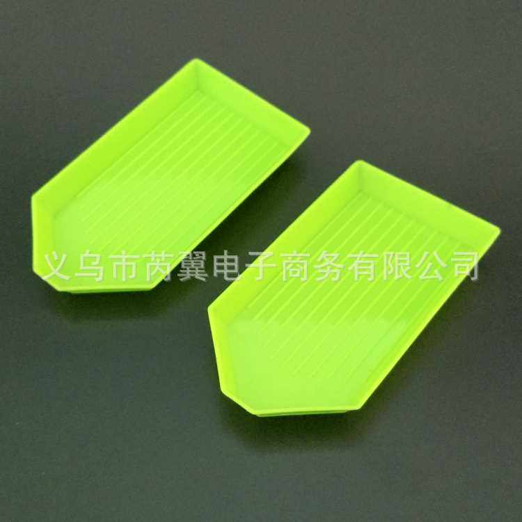 新款直销钻石画点钻盘2.8/2.5CM长方形翻钻盘方钻圆钻两用方盘直