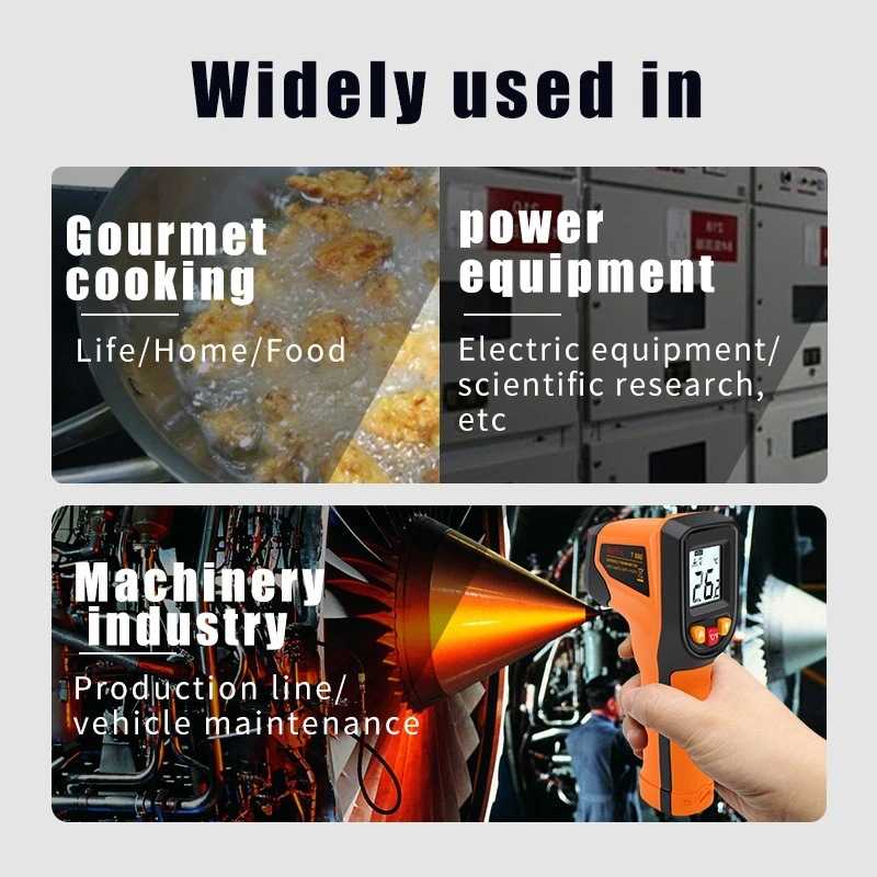新款直销T400&T400A&T600&T600A NJTY红外测温仪非接触式温度计外