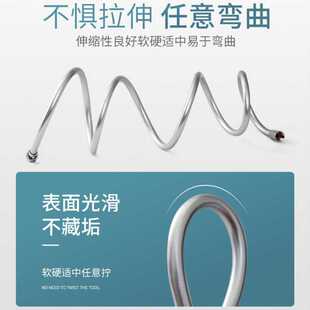 新款直销花洒软管家用淋浴喷头配件4分接口pvc莲蓬头水管pvc塑料