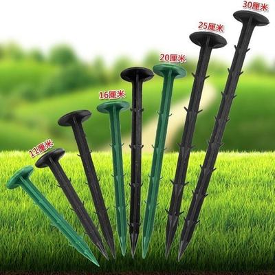 新款直销防草布地钉除草布地钉果园大棚钉遮阳网园艺地布钉倒刺塑