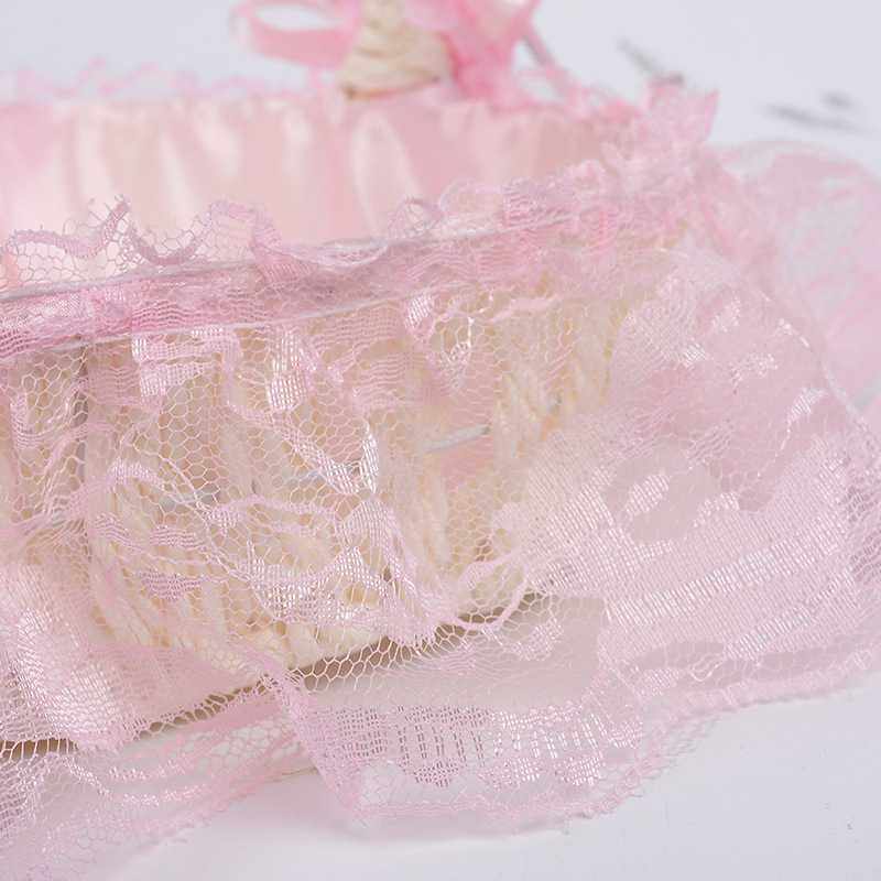 新款直销提藤编织蕾丝花边婚庆用品婚礼 花篮 花童花瓣篮子撒花瓣,模玩/动漫/周边/娃圈三坑/桌游,lolita洛丽塔配饰小物/道具,淘宝优惠券,粉丝福利购,淘宝优惠卷