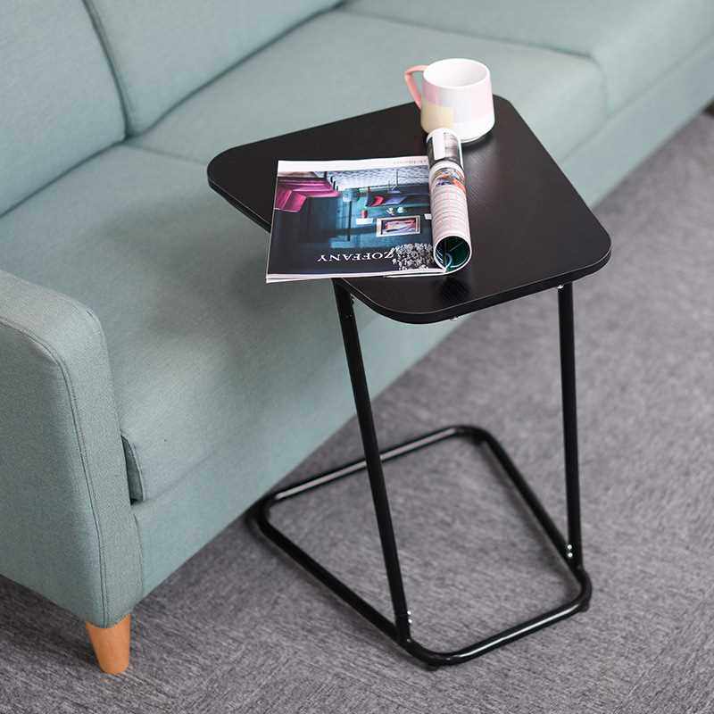 新款直销1创意简约可移动笔记本电脑桌简易懒人小沙发床沙发边桌