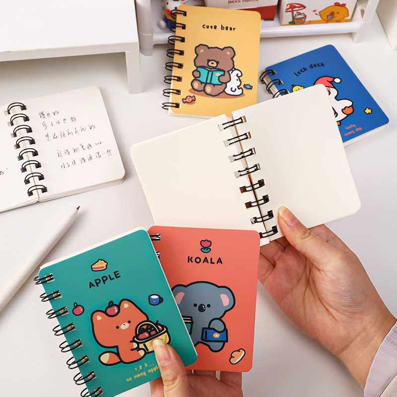 新款直销卡通A7线圈本小学生随身便携迷你空白笔记本学习办公口袋,文具电教/文化用品/商务用品,手帐/日程本/计划本,淘宝优惠券,粉丝福利购,淘宝优惠卷