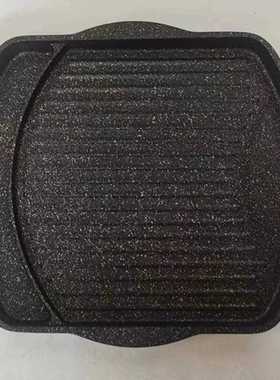 新款直销Szz户外麦饭石烤肉锅家用烧烤盘韩式户外不粘锅铁板烧卡