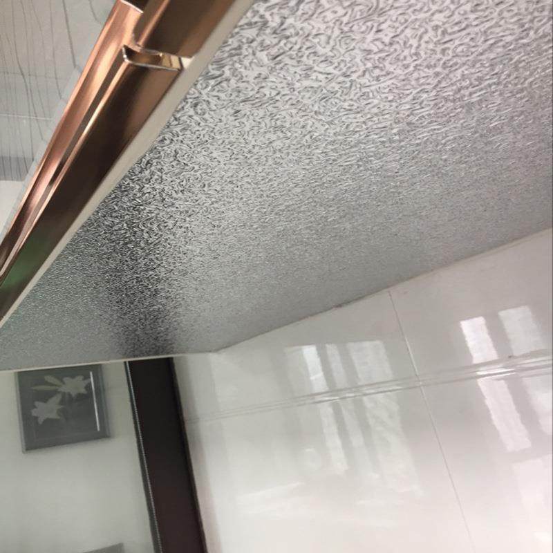 新款直销5米橱柜贴纸防潮铝箔纸防水厨房餐厅防油贴瓷砖灶台锡箔