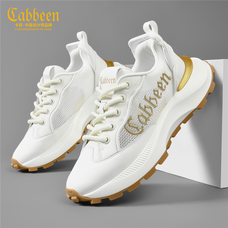 卡宾运动鞋镂空轻奢透气