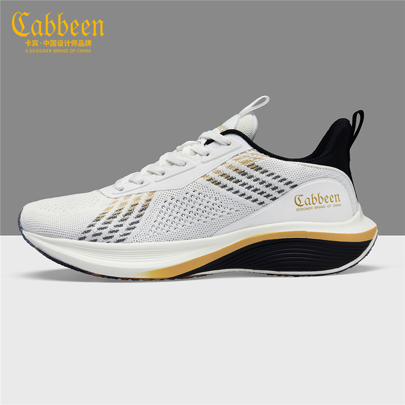 Cabbeen/卡宾3M反光透气椰子鞋