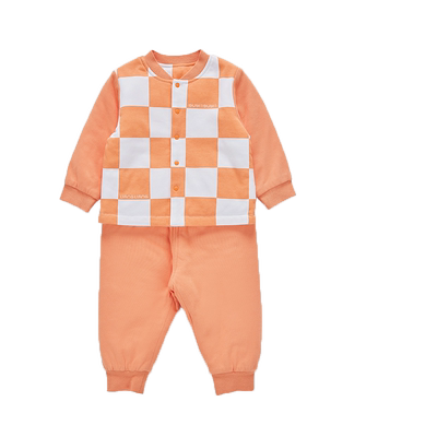 良良儿童秋冬内衣套装男女童纯棉a类家居服宝宝保暖透气睡衣套装