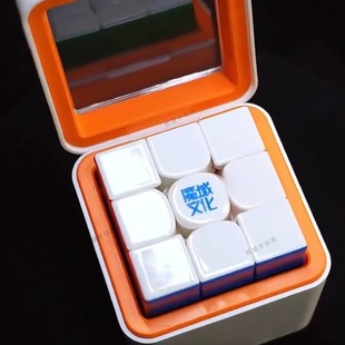 魔域文化AI智能魔方 磁力三阶魔方线上对战比赛儿童玩具 威龙V10