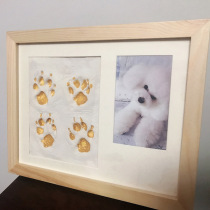 Dog paw imprint, pet paw imprint, dog paw imprint, cat paw imprint, souvenir photo frame, DIY souvenir