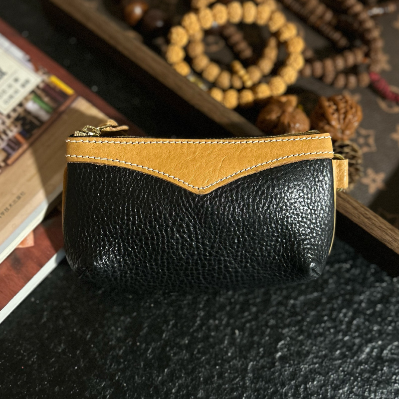 mbox植鞣牛皮文玩手串收纳袋