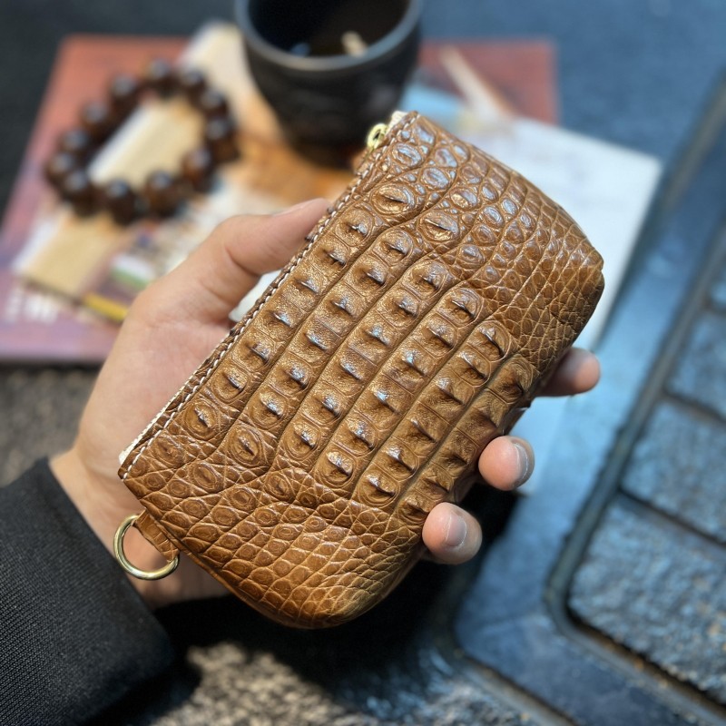 Behfxy帛雲 进口鳄鱼皮手拿包 文玩核桃手串收纳包真皮小包手拎包,箱包皮具/热销女包/男包,手拿包,淘宝优惠券,粉丝福利购,淘宝优惠卷