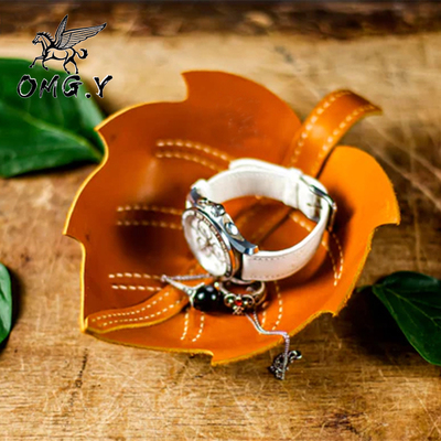 便携可折叠皮革烟丝醒草盘手卷烟盘收纳盘烟斗配件工具托盘定制