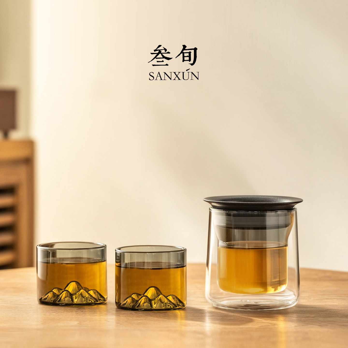 叁旬和境悠然泡茶壶玻璃