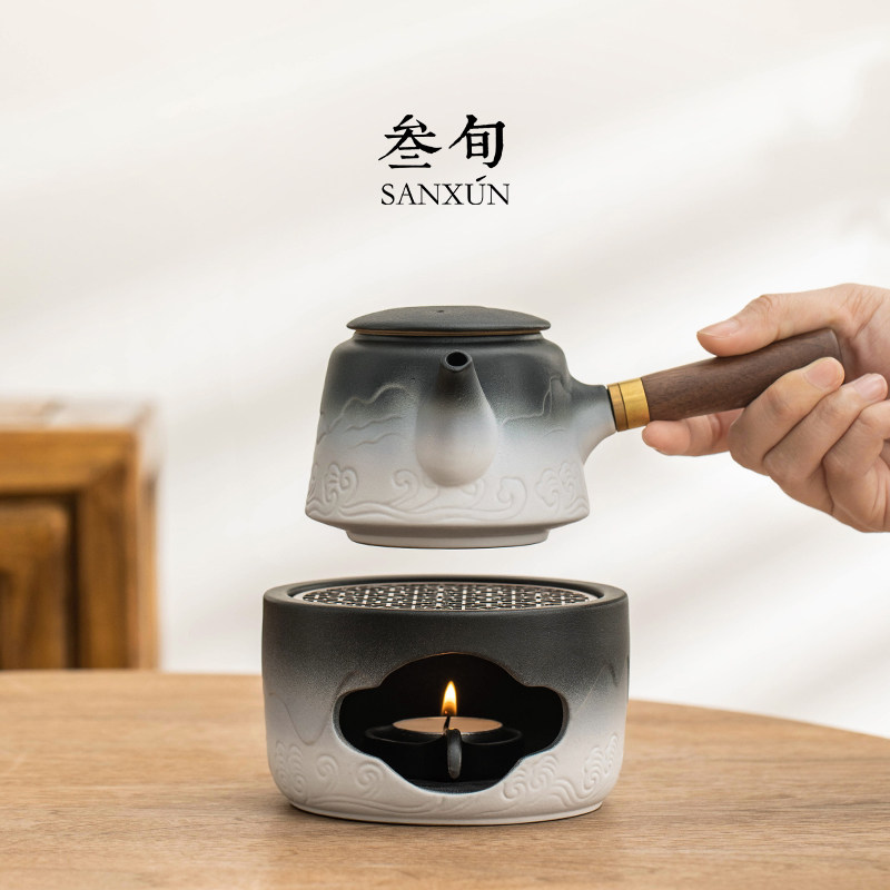 叁旬山海观温茶炉蜡烛小火炉围炉煮茶保温底座加热温茶器中式复古,餐饮具,茶道/零配,淘宝优惠券,粉丝福利购,淘宝优惠卷