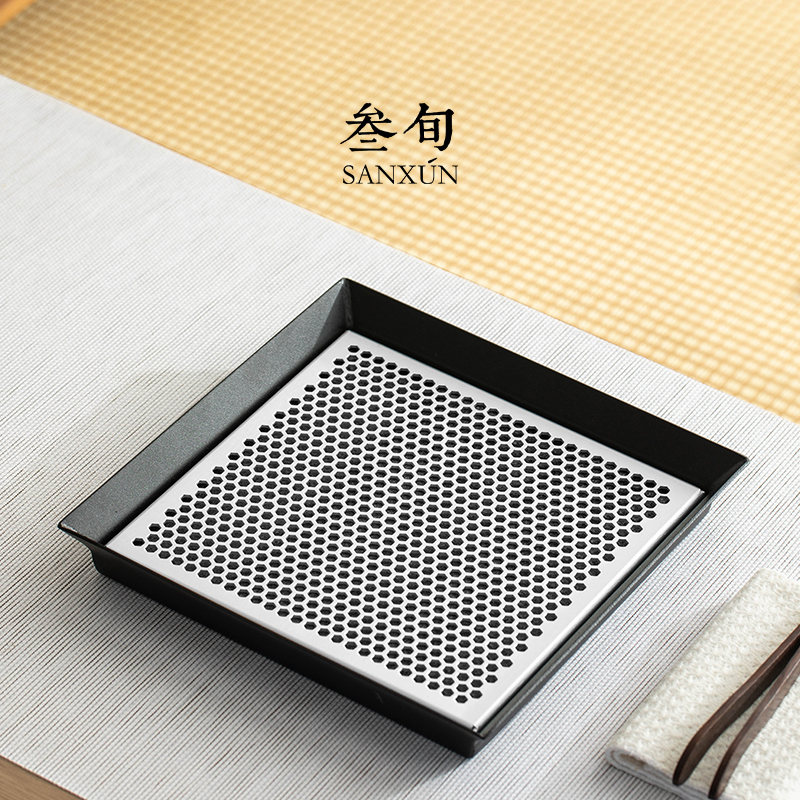 叁旬轻奢高级感茶盘小型干泡茶台