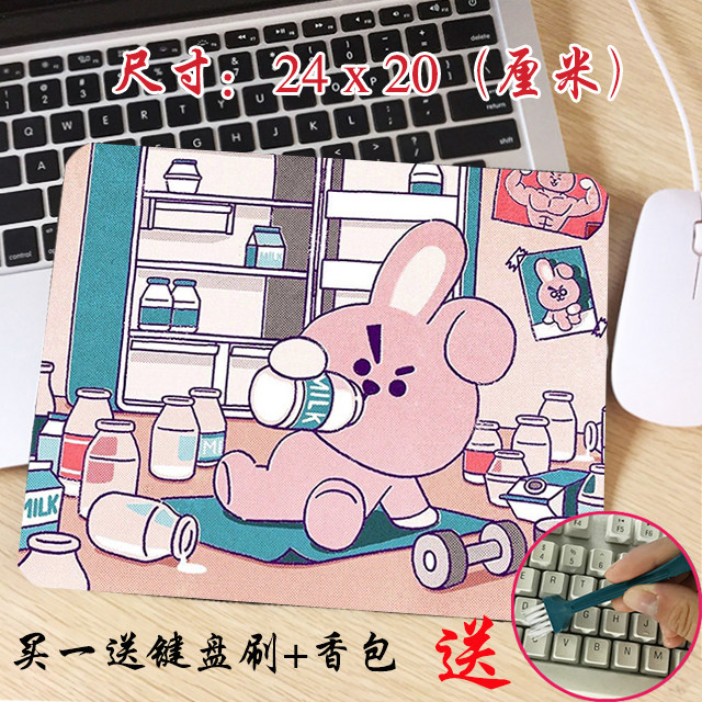 防弹少年团定制办公韩国bt21鼠标垫个性家用bts鼠标垫创意小号在类目 电脑硬件/显示器/电脑周边, 电脑周边, 鼠标垫/贴/腕垫中 - 来自Buy2taobao.com提供专业的淘宝代购服务
