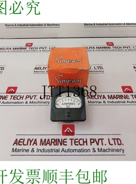 原装供应Simpson M-10485-5 面板仪表 27A 0-8 安培直流电