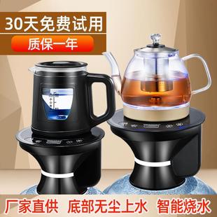 水自动上水一体加热不锈钢玻璃水壶饮水机吸水泵 电动抽水器桶装