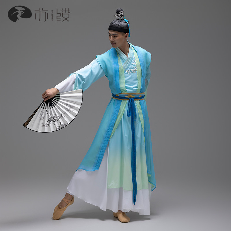 苏缕新款古典舞蹈桃花源记同款图片