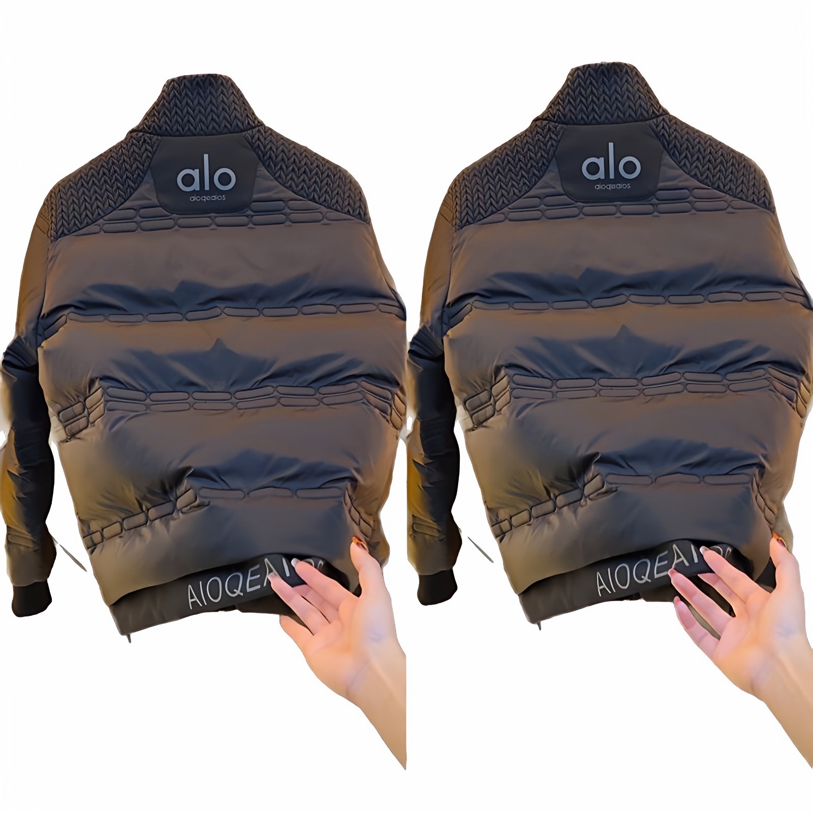 轻奢2025冬装男款alo男士休闲新款男装ins棉衣高级感立领棉服外套