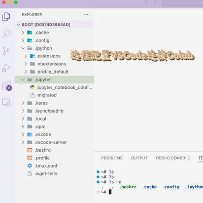 远程配置vscode连接google colab算力服务器支持GPU编程开发