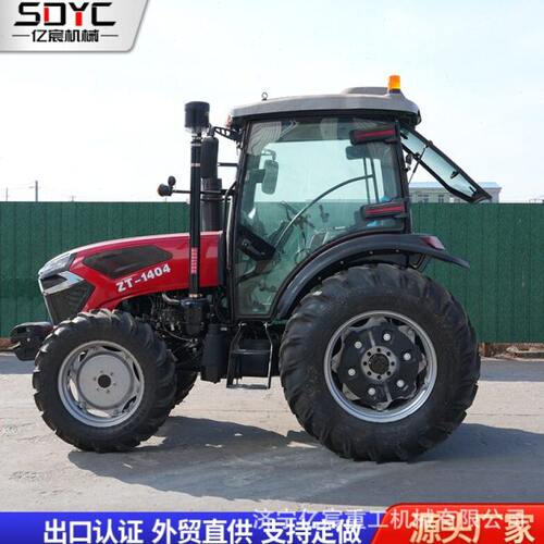 出口多功能农用旋耕机大棚果园开沟旱地80/200马力拖拉机