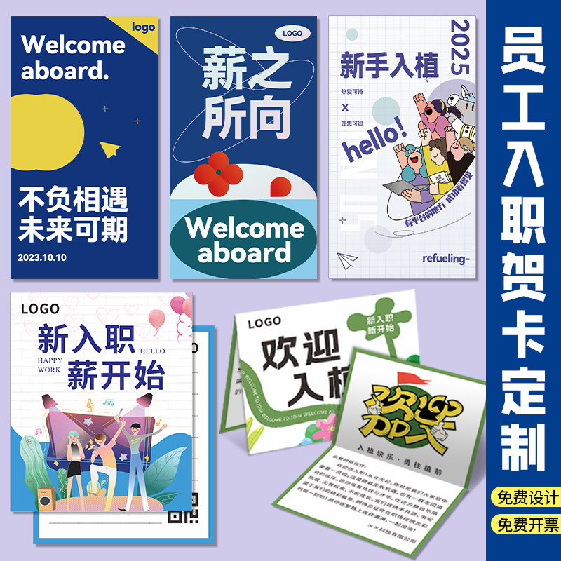 入职周年|生日贺卡●免费设计