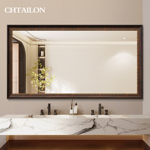 美式复古浴室镜子高清防爆