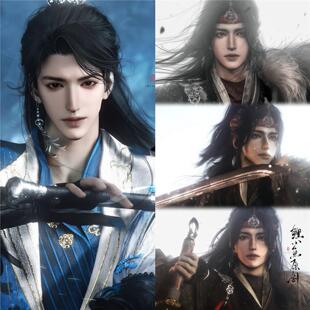 弥天 鲤小鱼捏脸版 剑出鞘 燕云十六声捏脸男 端游手游通用