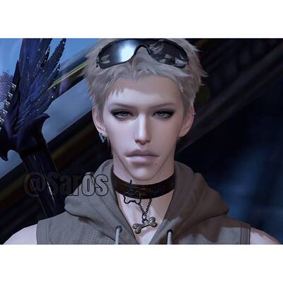 幻觉 Saros 逆水寒手游捏脸男通用
