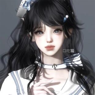 口吃猫 真理奈 逆水寒手游捏脸女通用