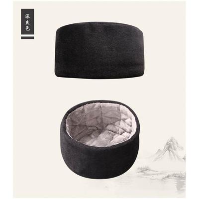 特价23新款尚远僧服冬双层绒僧帽加厚毛绒僧人帽子居士帽出家人和